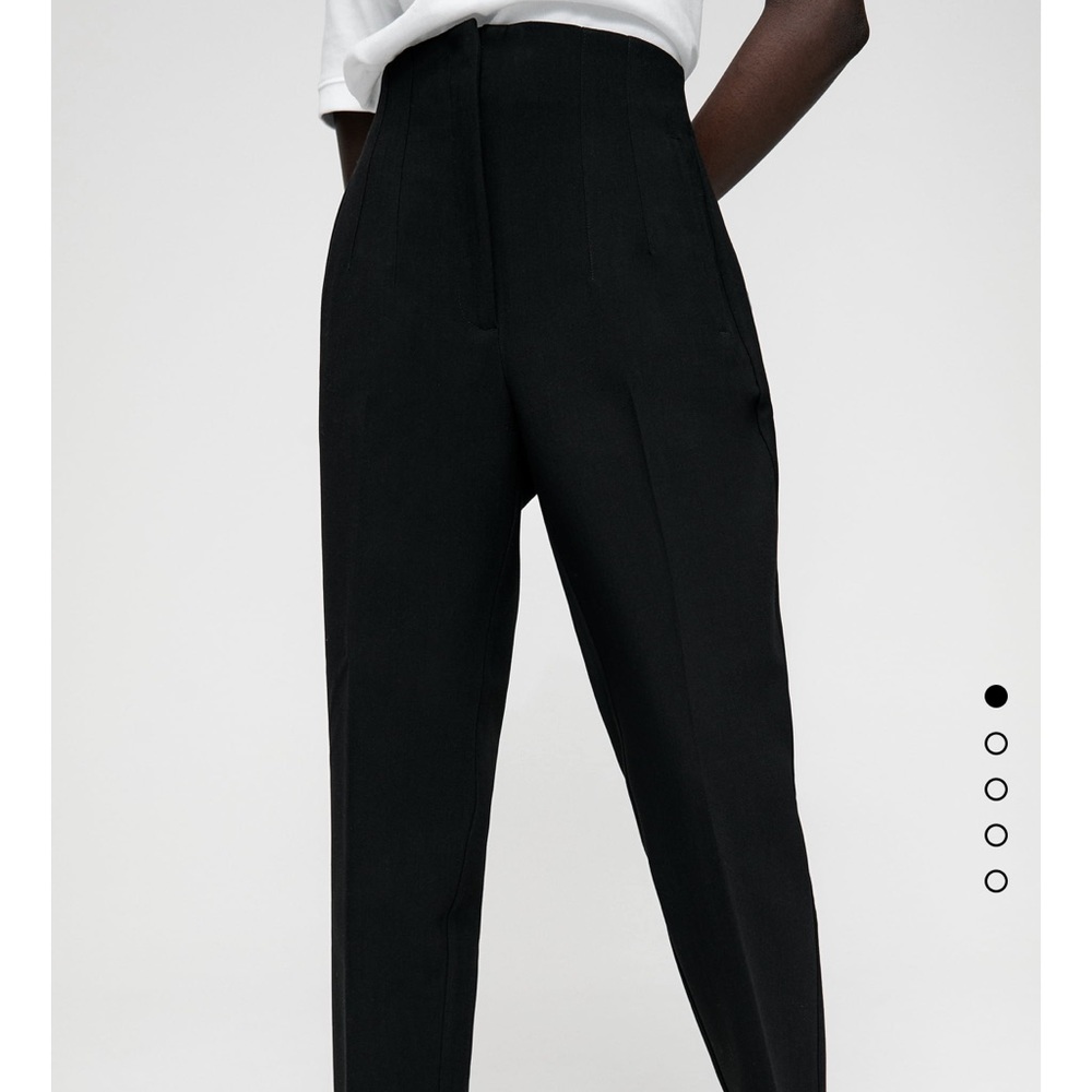 NWT ZARA HIGH-WAISTED PANTS